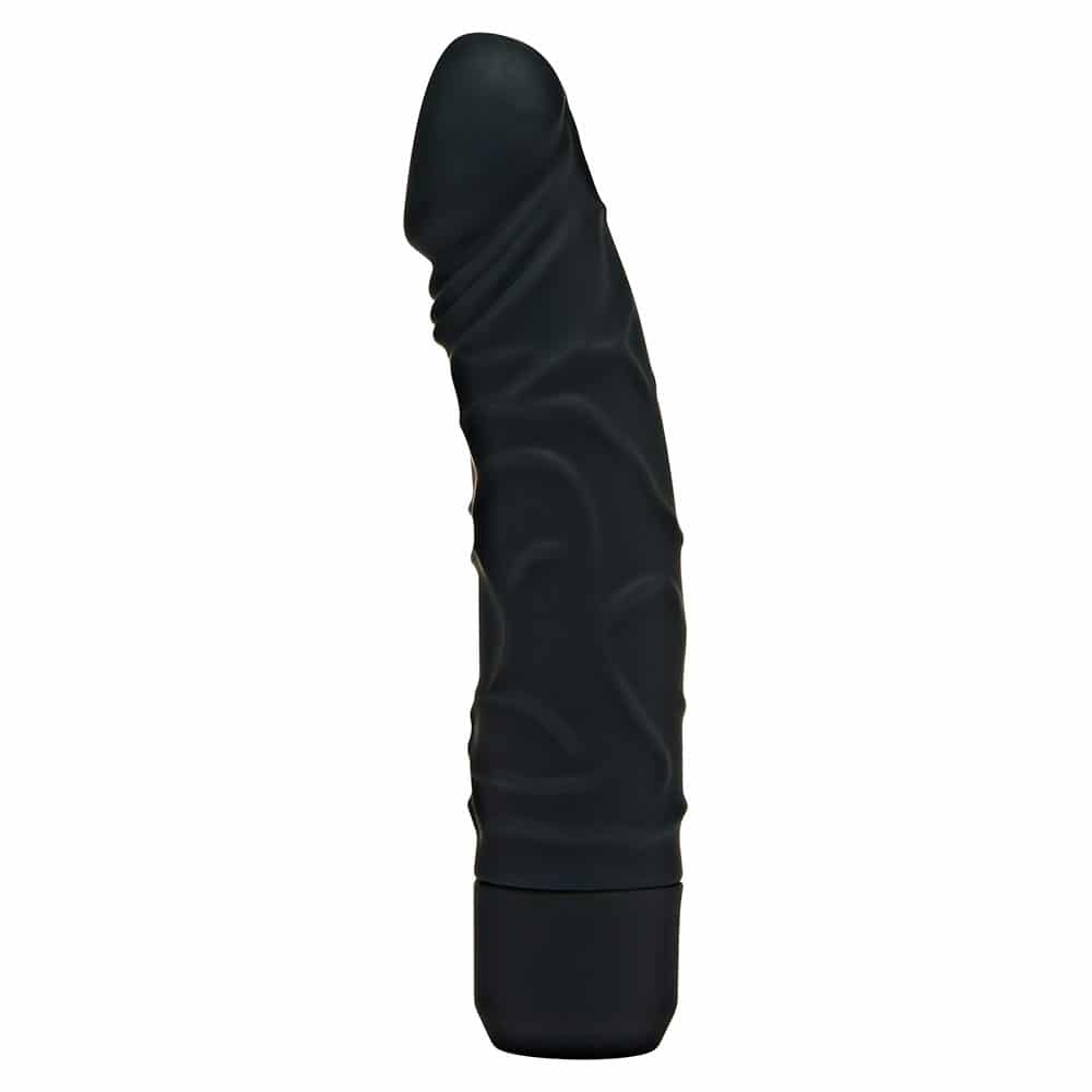 Get Real Classic Original Dildo Vibrator Sort fra Toy Joy