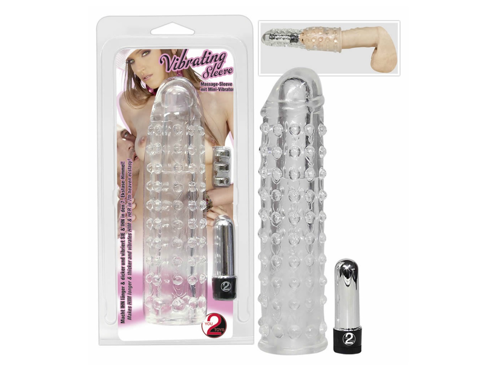 Vibro Penis Sleeve Penishylster