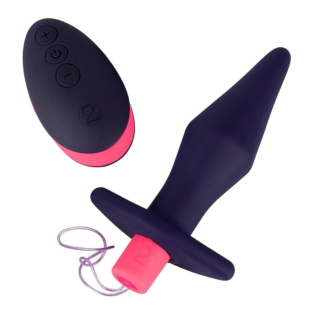You2toys Anal Plug Med Vibrator Og Fjernbetjening