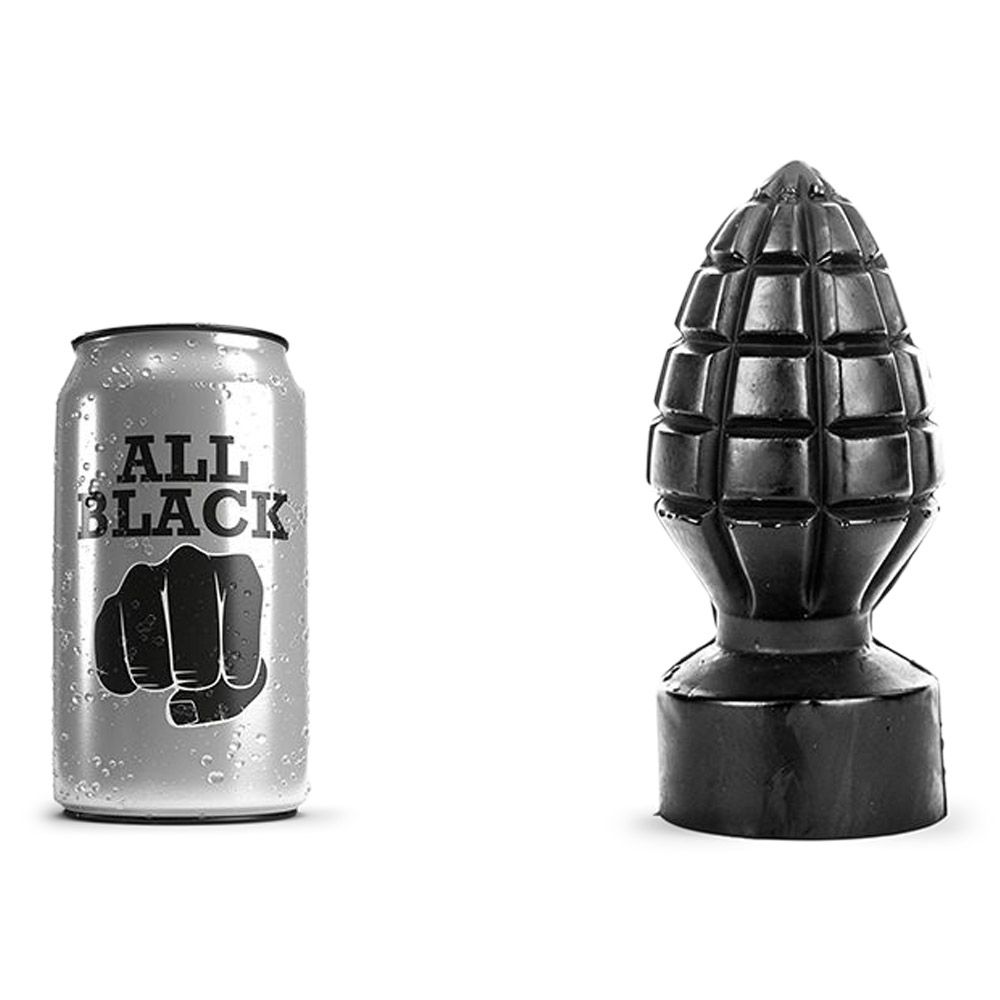 33   Stor Butt Plug fra All Black