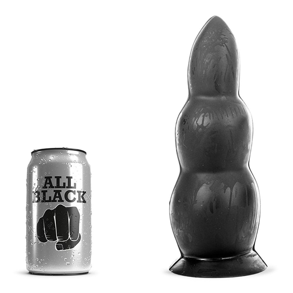 37     Stor Dildo Med Buler fra All Black