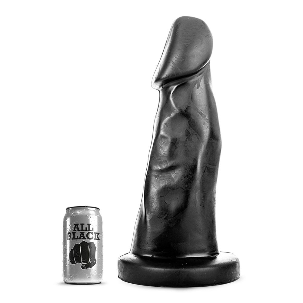 38   Kraftig Butt Plug fra All Black