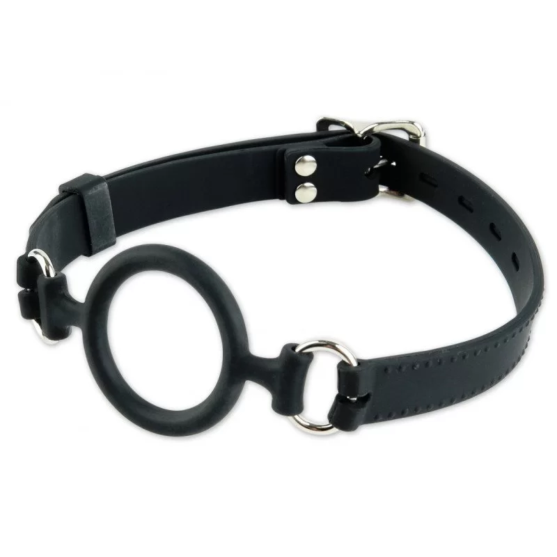 Silikone Ring Gag fra Bad Kitty
