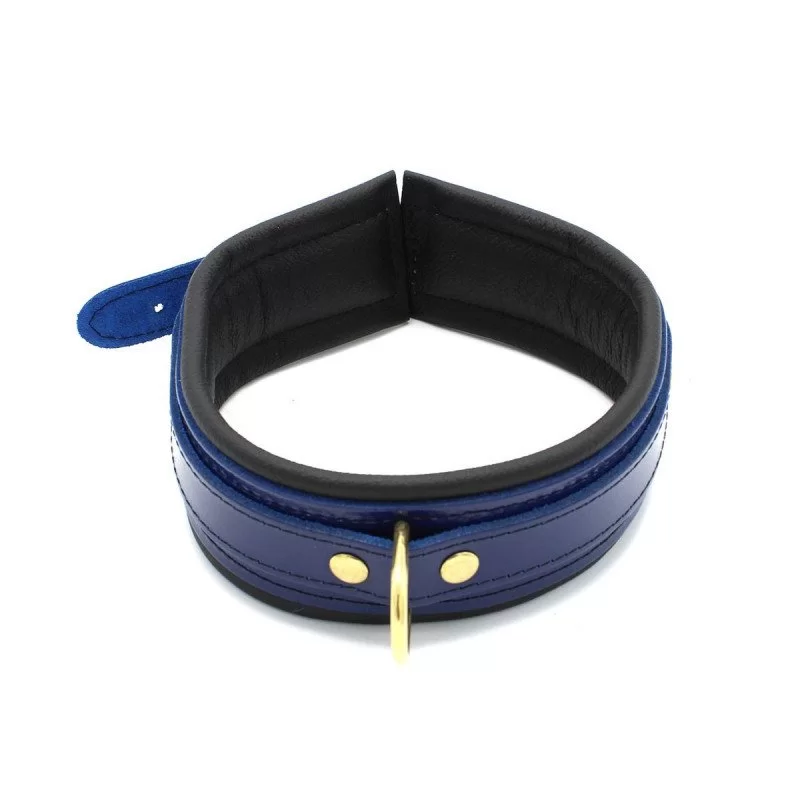 Blue Leather Collar fra Made By Lei