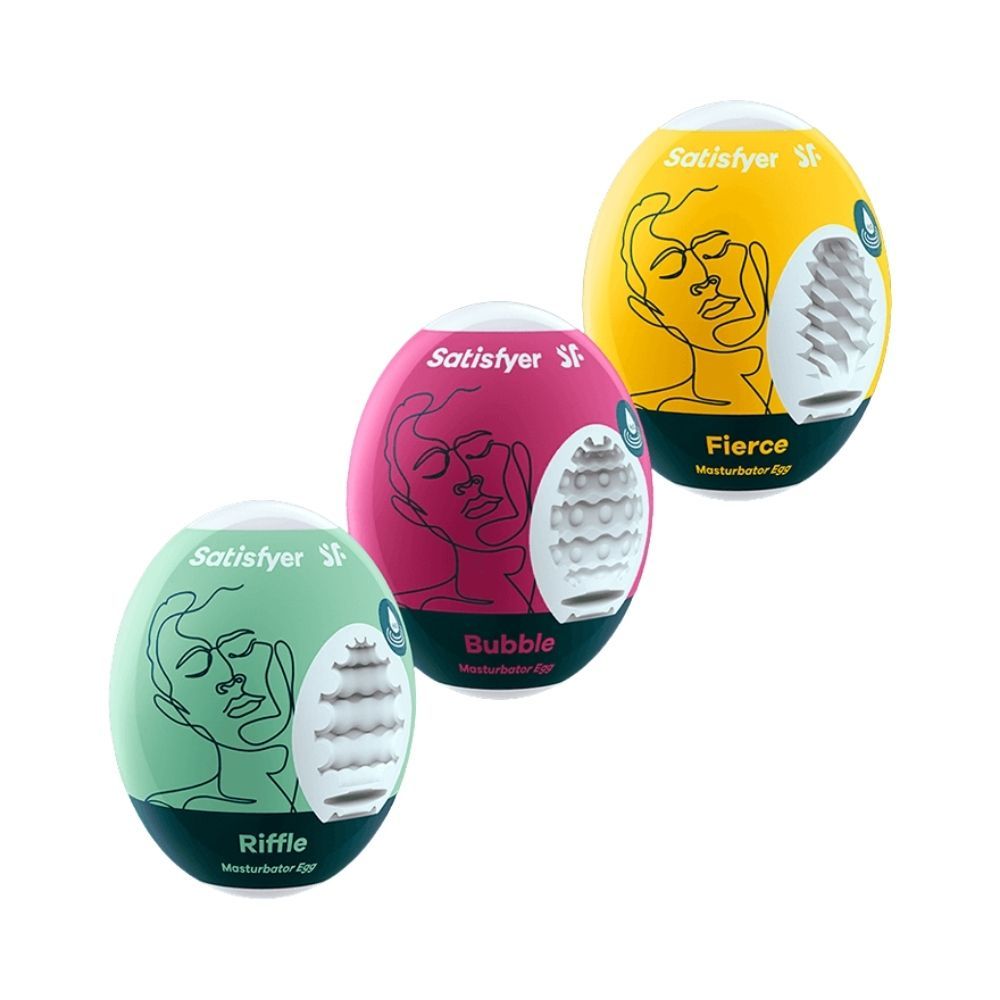 Onani æg 3 Pack fra Satisfyer
