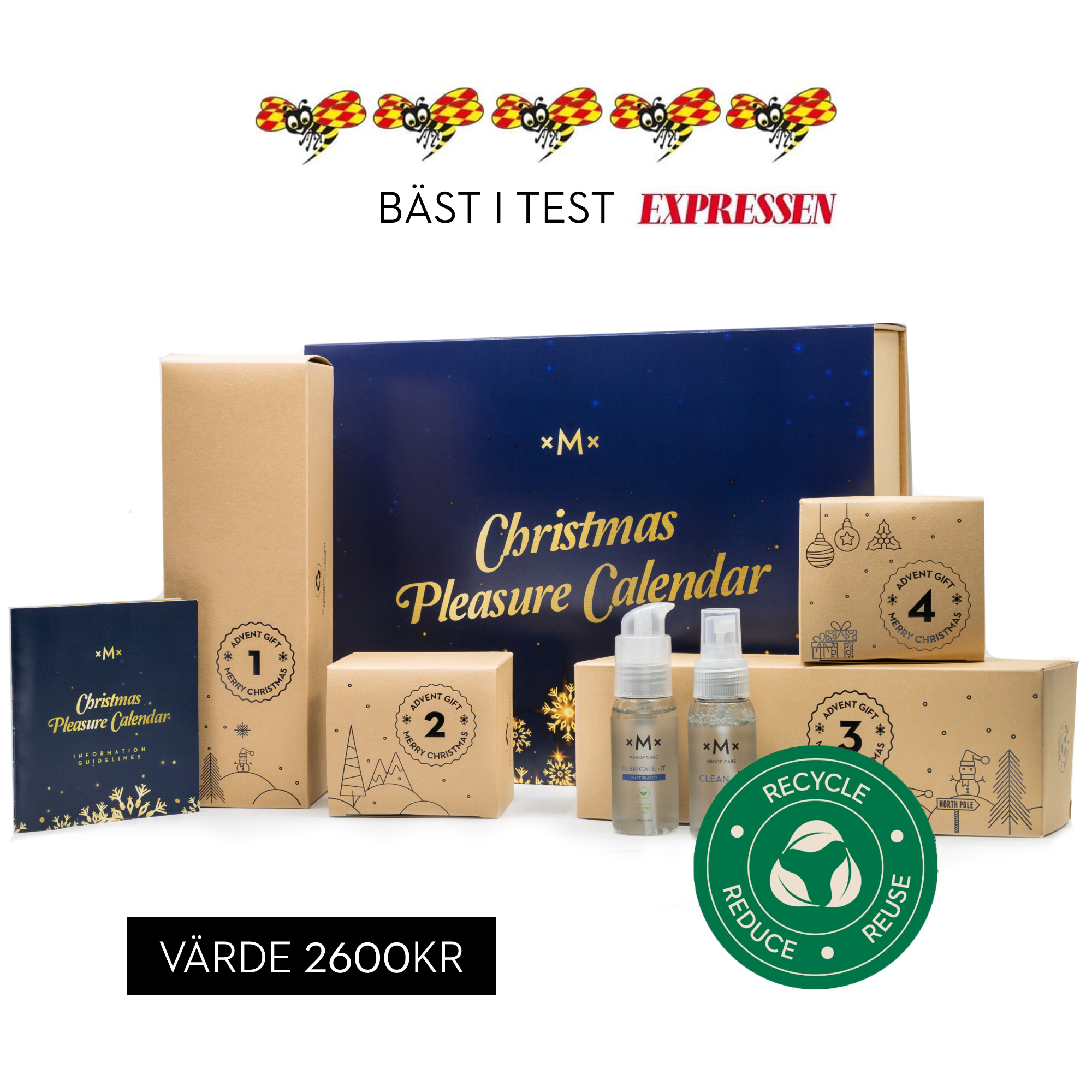 Christmas Pleasure Calendar fra Mshop