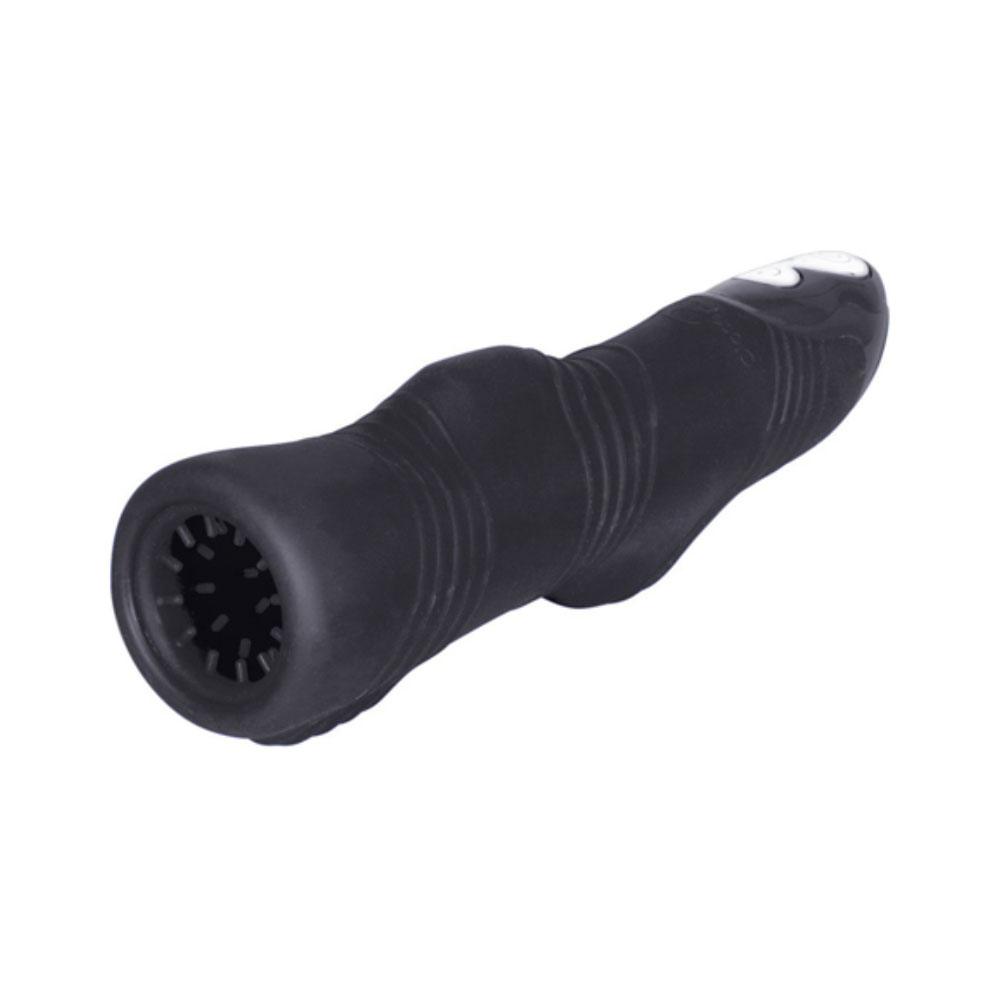 Paso Vibrerende Masturbator M. Tre Motorer Sort fra Close2you