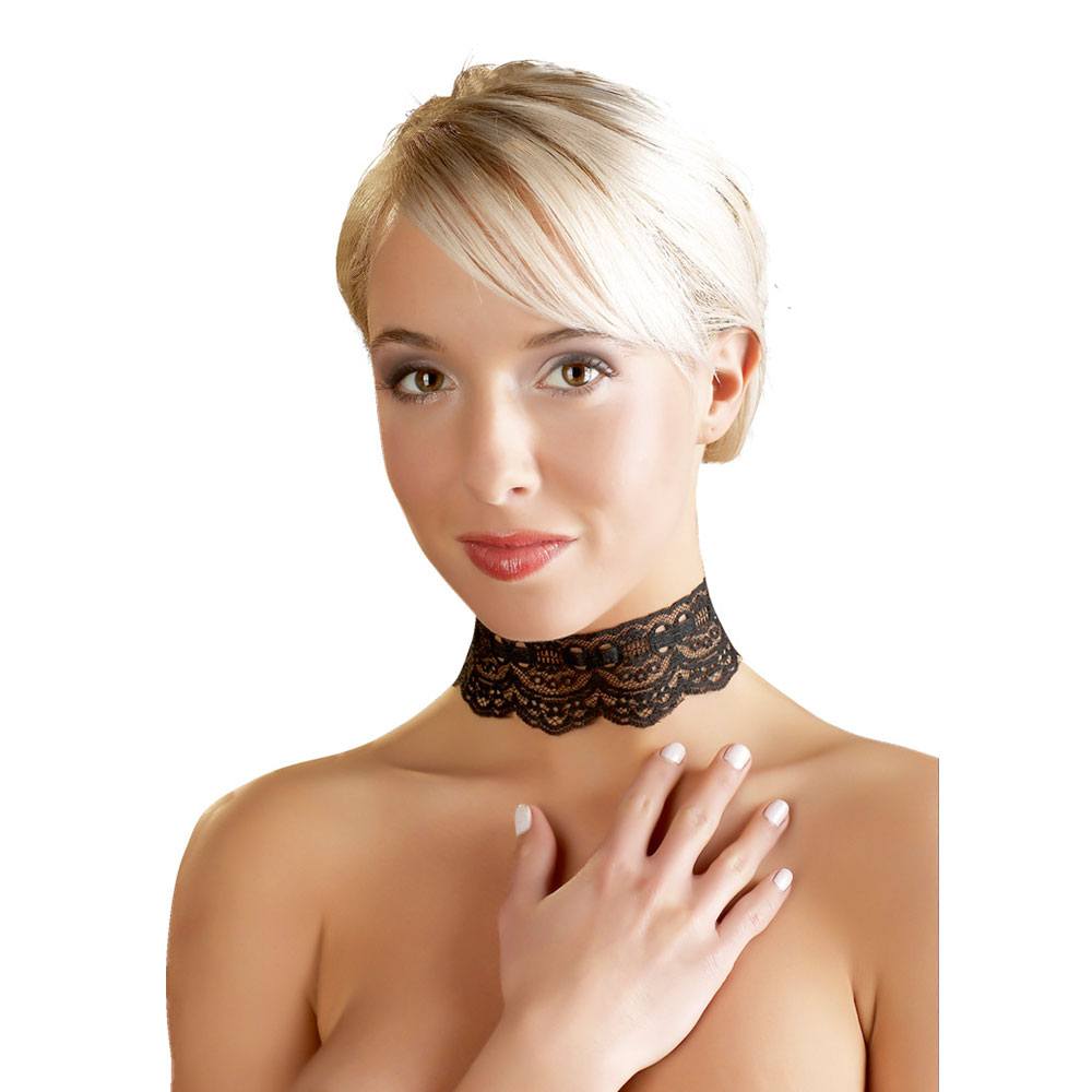 Cottelli Jewels Blonde Halsbånd Sort fra Cottelli Collection