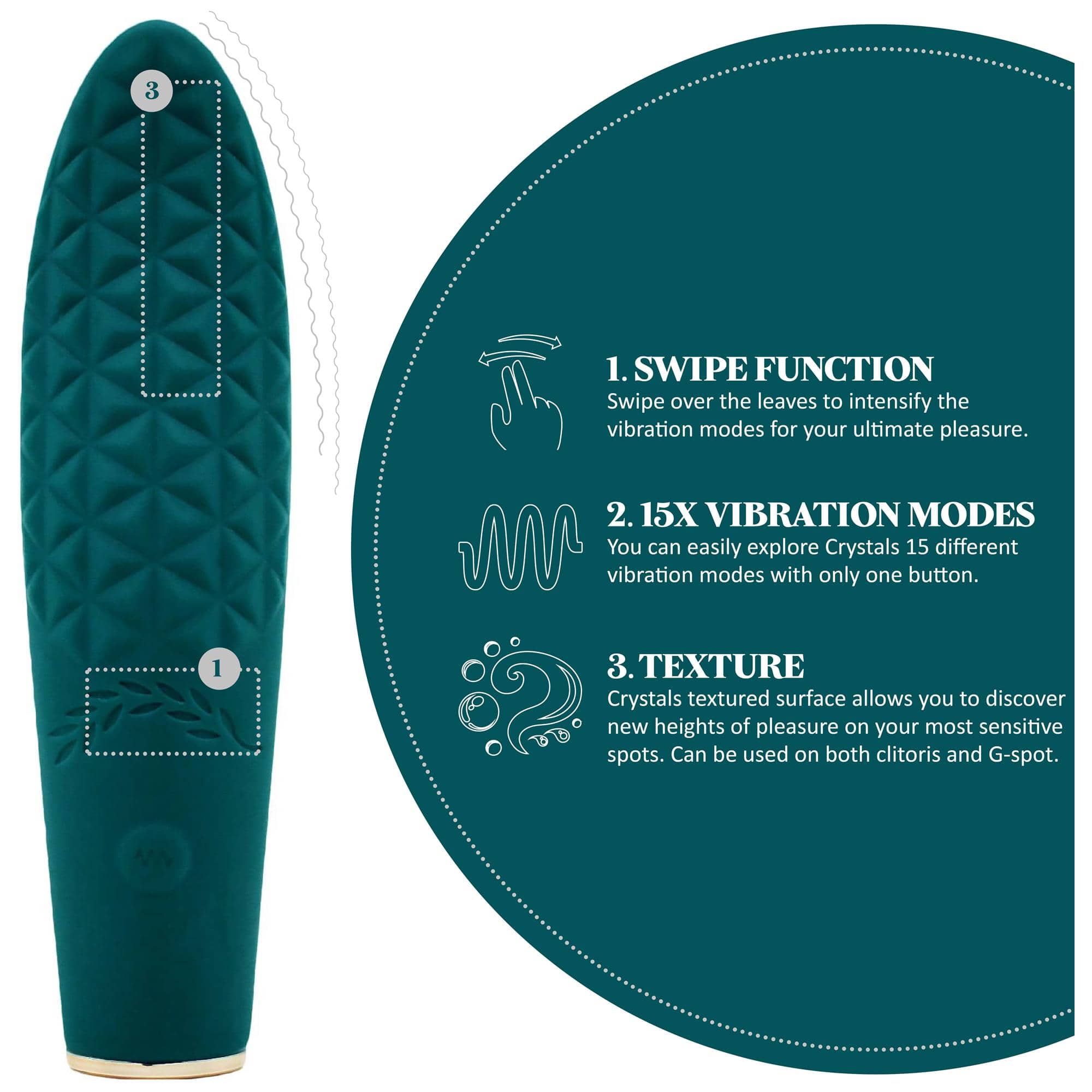 . Vibes   Crystal Vibrator fra Envy