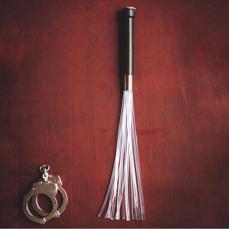 Small Klar Gummi Flogger The Cutter Intim fra Made By Lei