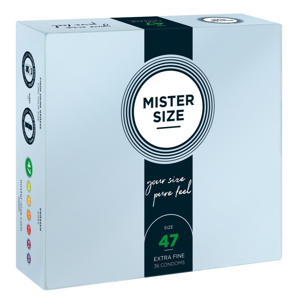 Mister Size 47 Mm Kondomer fra 210th
