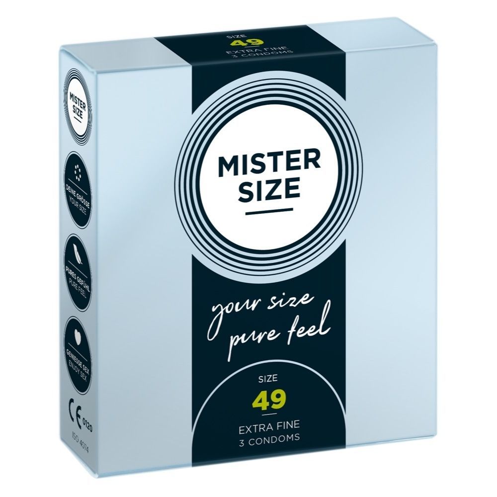 Mister Size 49 Mm Kondomer 3 Stk. fra 210th