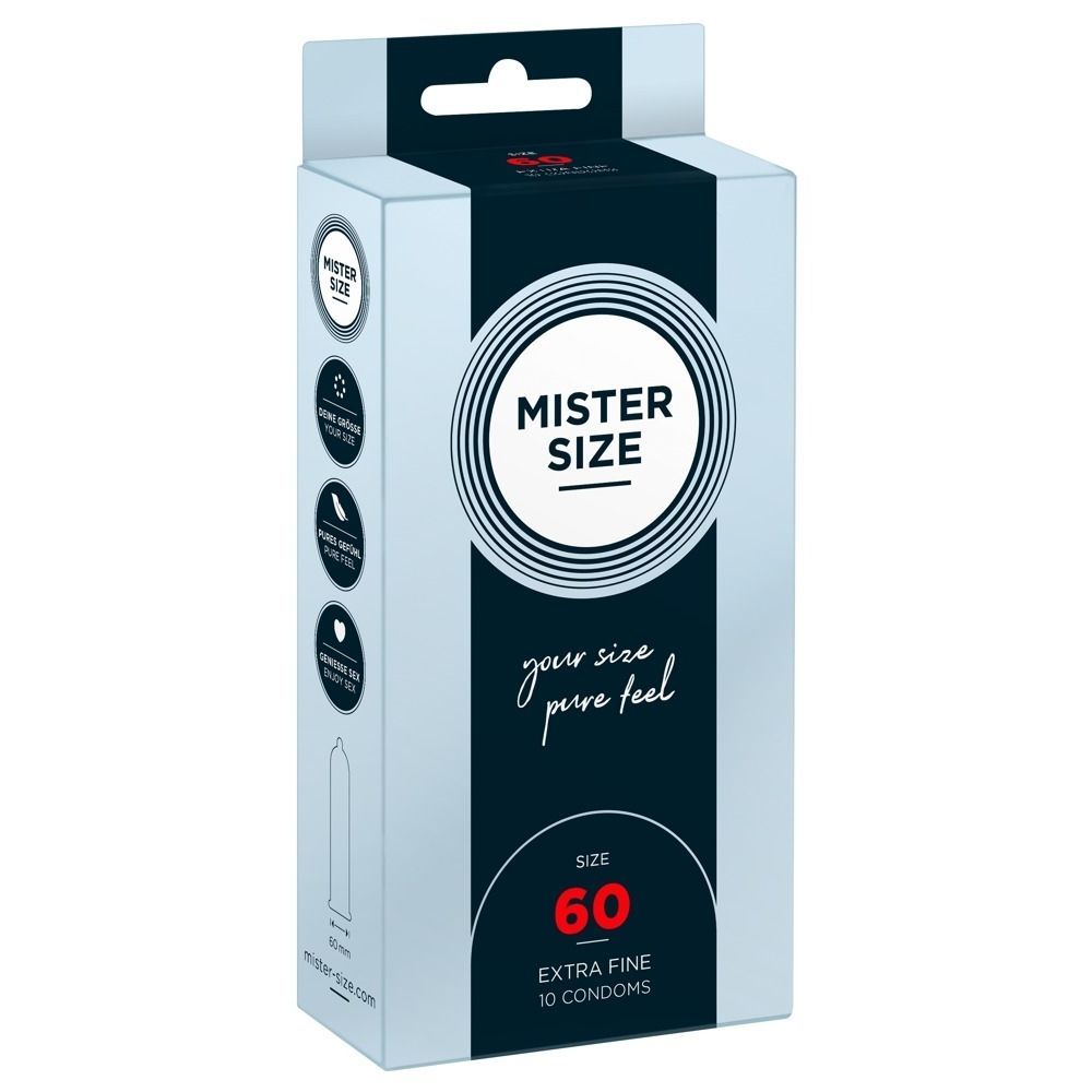 Mister Size 60 Kondomer 10 Stk.