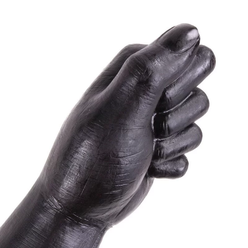 Dinoo King Size Cock Fist Small Black fra Made By Lei