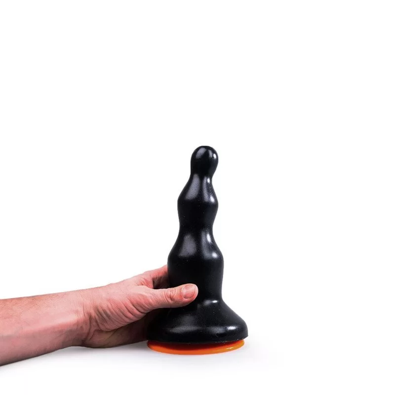 Dinoo Primal Dildo Black 22,5 Cm fra Made By Lei