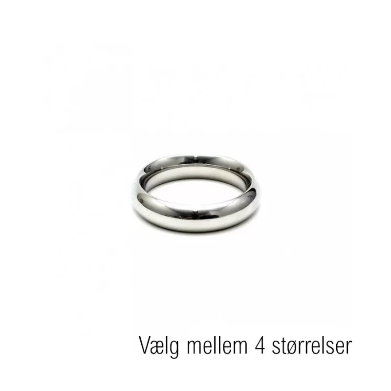 Donut Penisring I Stål | 4 Størrelser fra Made By Lei