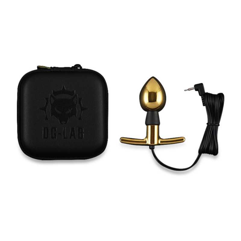 Dungeon Lab Bi Polar Electro Plug Gold fra Made By Lei