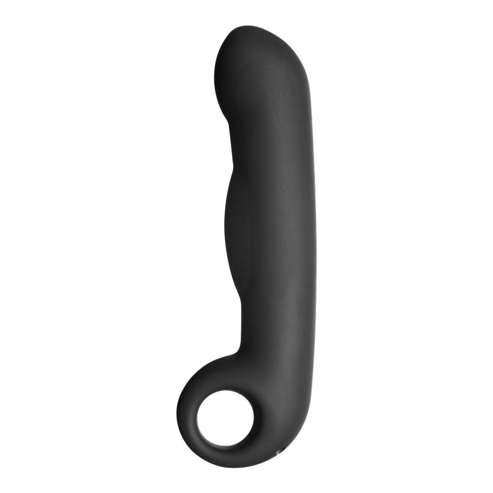 Silicone Noir Ovid Elektro G Spot Dildo fra Electrastim