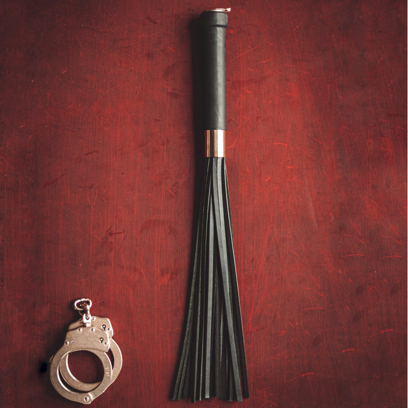 Medium Kernelæder Flogger Easy Heat(kort) fra Made By Lei