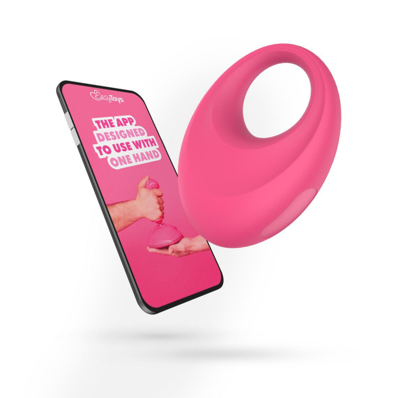 Easyconnect   Vibrating Cockring Leo App Controlled fra Easy Toys