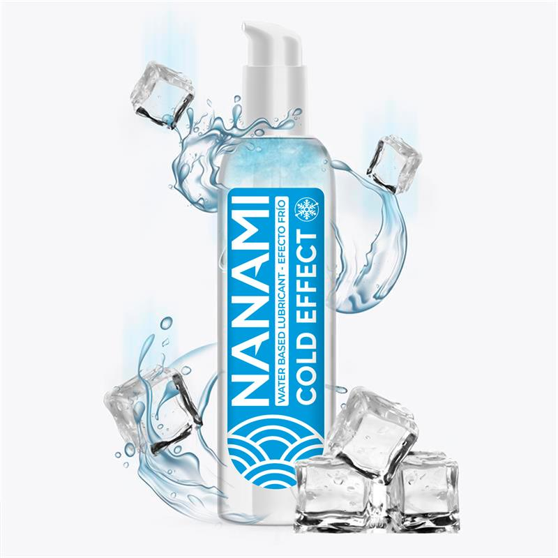 Nanami Vandbaseret Glidecreme Cold Effect 150 Ml