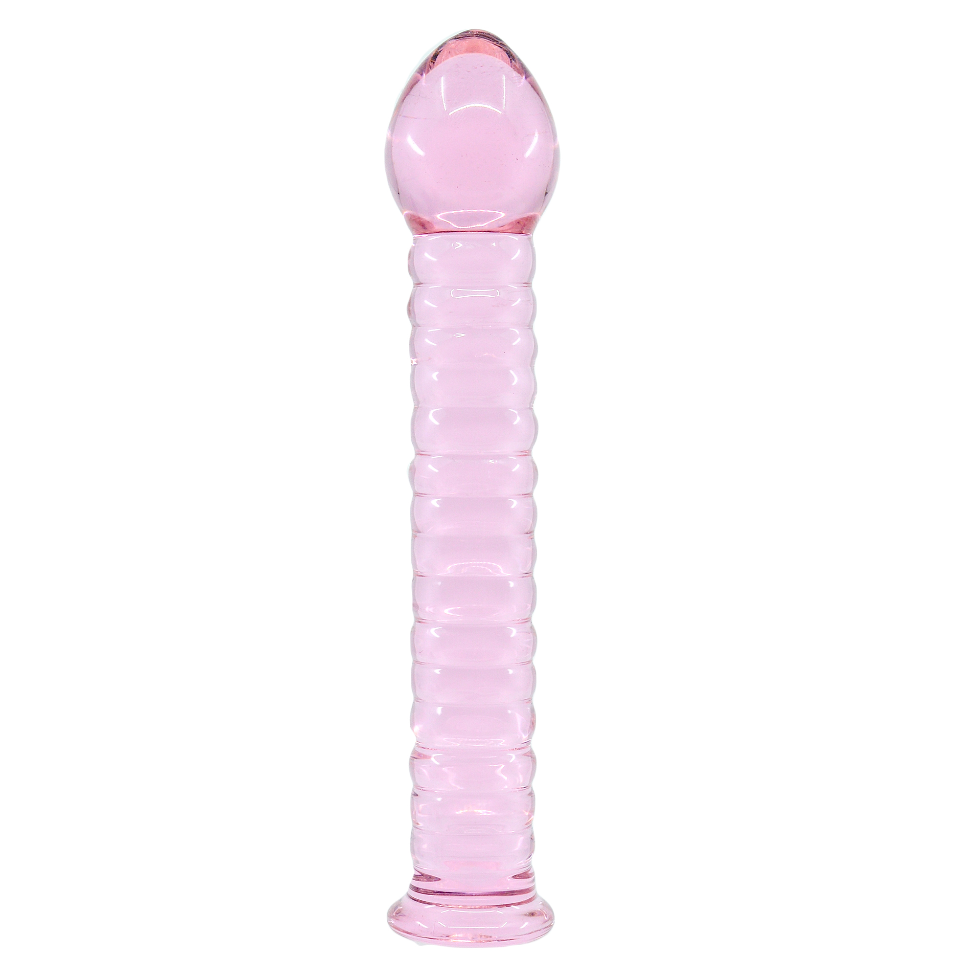 Rose Ripple Dildo fra Glassy