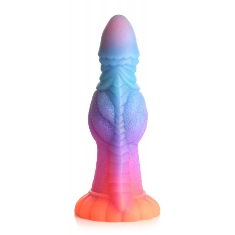 Glow In The Dark Alien Dildo 21,5cm fra Made By Lei