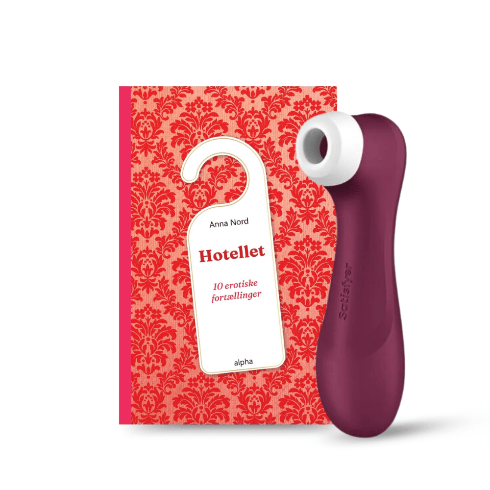 Anna Nord X Sexshop Bog Og Vibrator Gavesæt