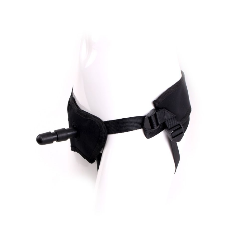 System Harness Strap On + Insert, Neoprene Harness fra Hung