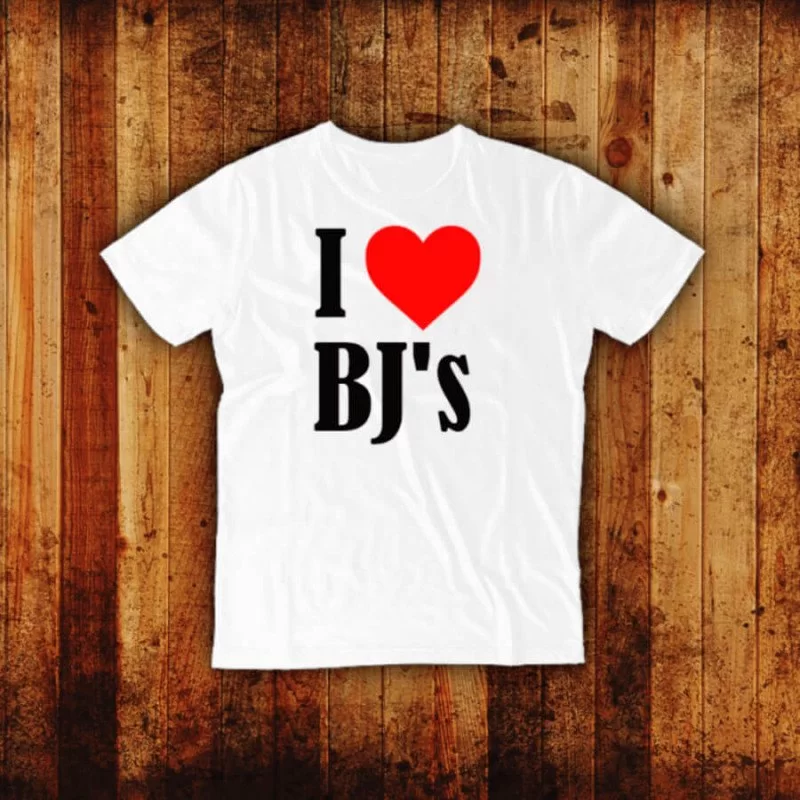 I Love Bj's T Shirt fra Made By Lei