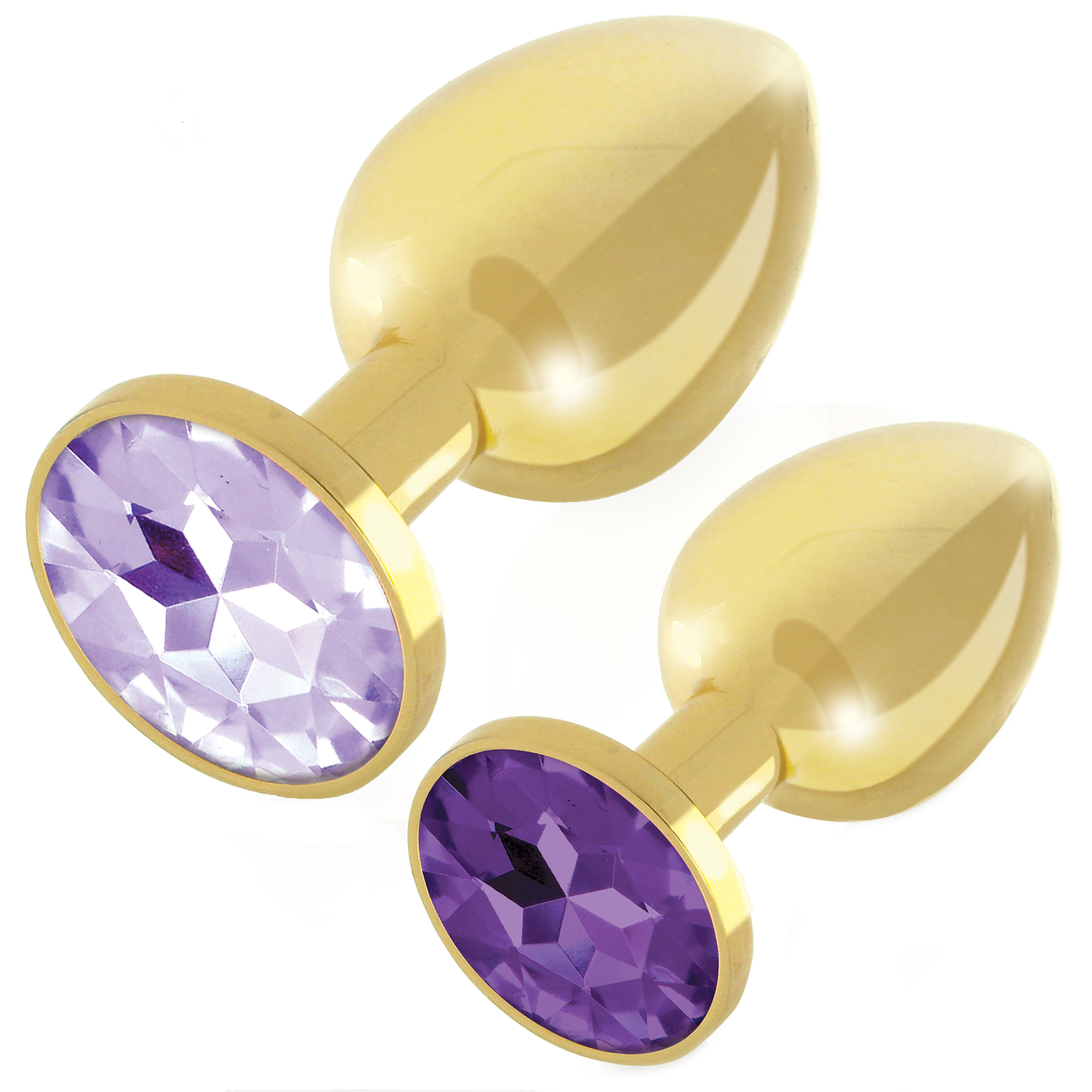 Rs   Soiree   Booty Plug Luxury Set 2x Gold fra Rianne S.