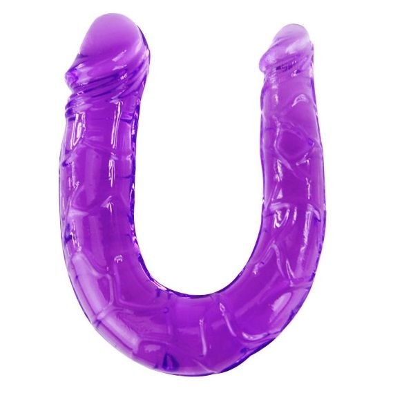 Double Flexible Dildo 30cm Lilla