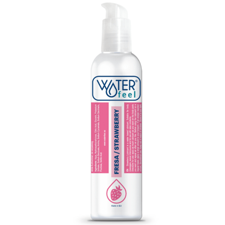 Waterfeel Vandbaseret Glidecreme Jordbær 175ml