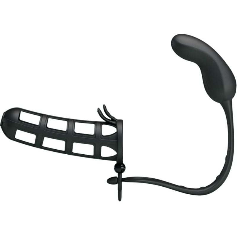 Pretty Love Hercules 2 Penis Sheath Vibrating Anal Massager