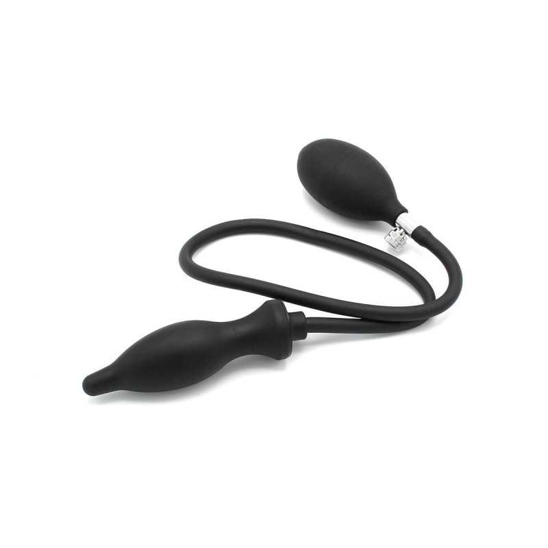 Oppustelig Anal Plug Black fra Made By Lei