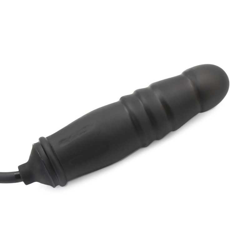 Oppustelig Dildo, Large Ribbed Rings fra Made By Lei