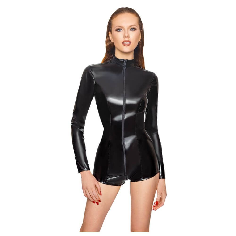 Jumpsuit Med Korte Ben Og Lange ærmer S fra Black Level