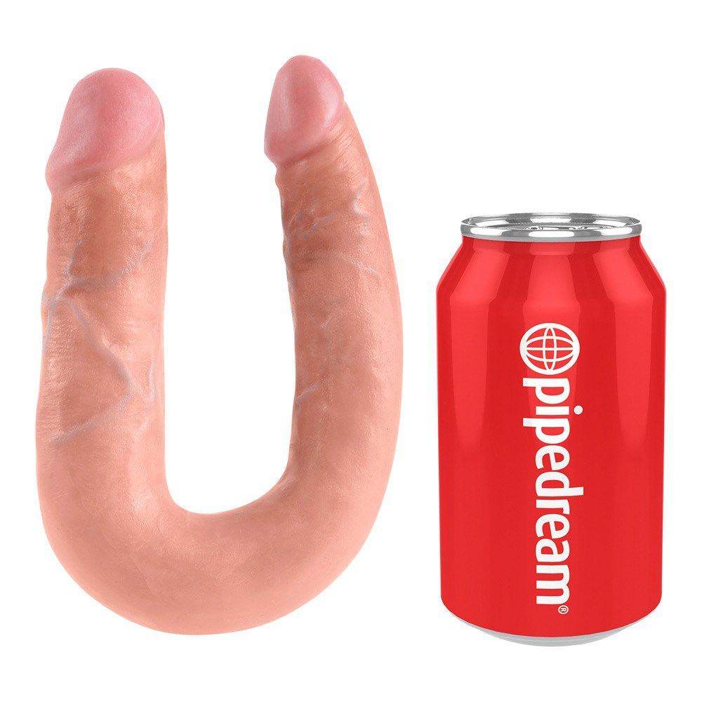 U Shaped Double Trouble Medium Lys Hudfarve fra King Cock