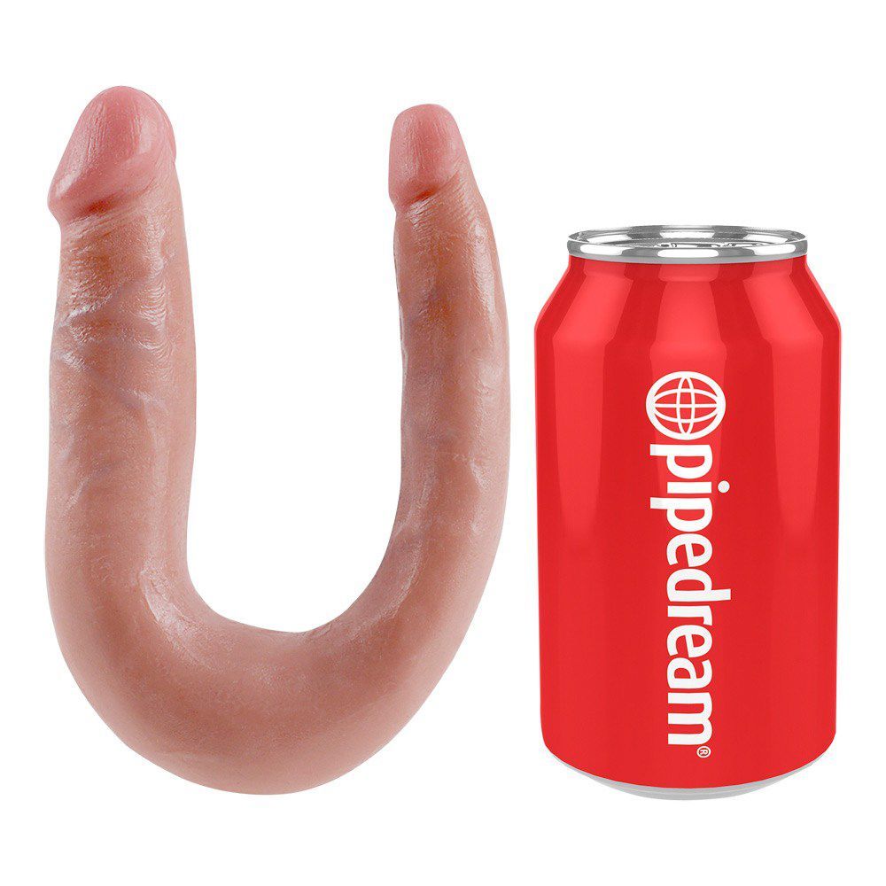 U Shaped Double Trouble Small Lys Hudfarve fra King Cock