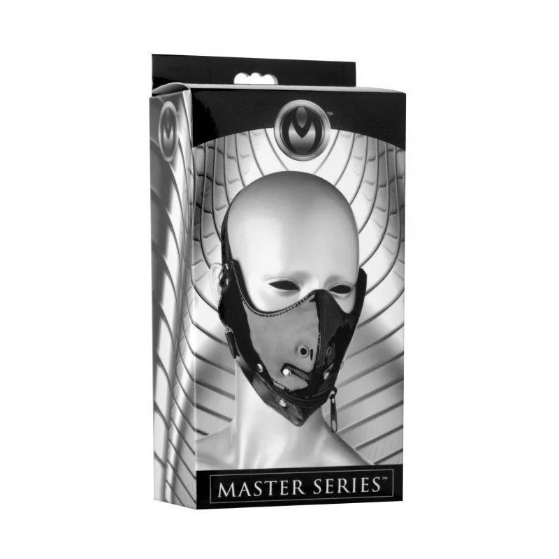 Lektor Zipper Mouth Muzzle fra Master Series