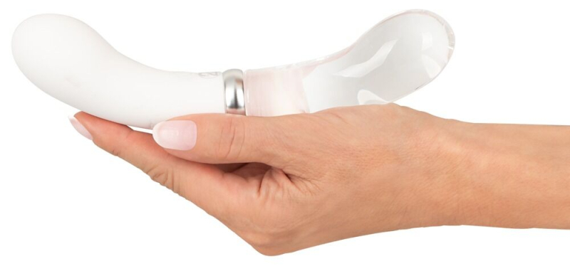 Liaison Glas G Punkts Vibrator Med Led Lys