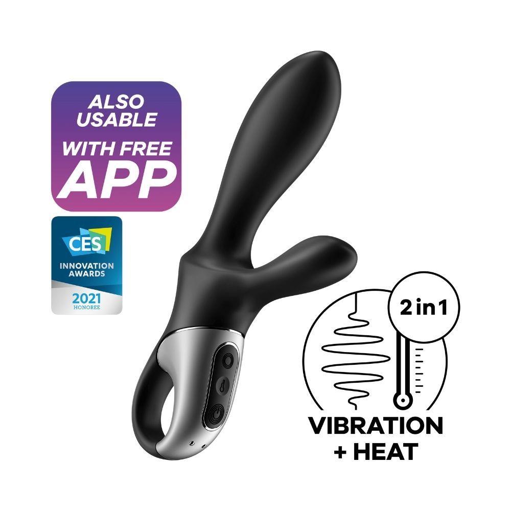 Heat Climax + G Og P Punkts Vibrator fra Satisfyer