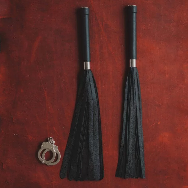 Large Skindflogger Sæt Masters Whip Sættet fra Made By Lei