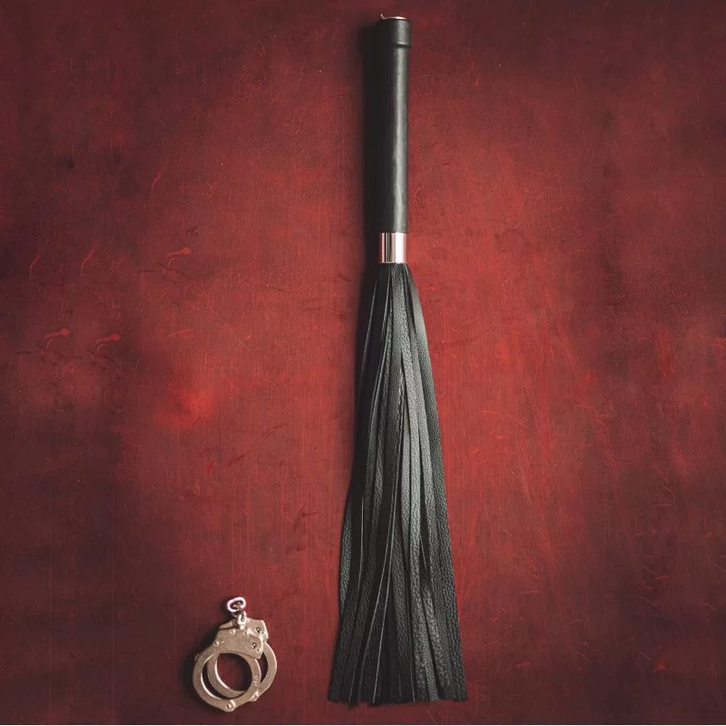 Large Skind Flogger Masters Whip. fra Made By Lei