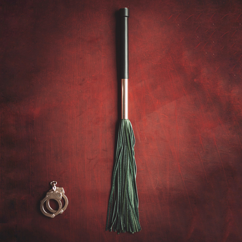 Grøn Skind Flogger Missgreen Lang fra Made By Lei