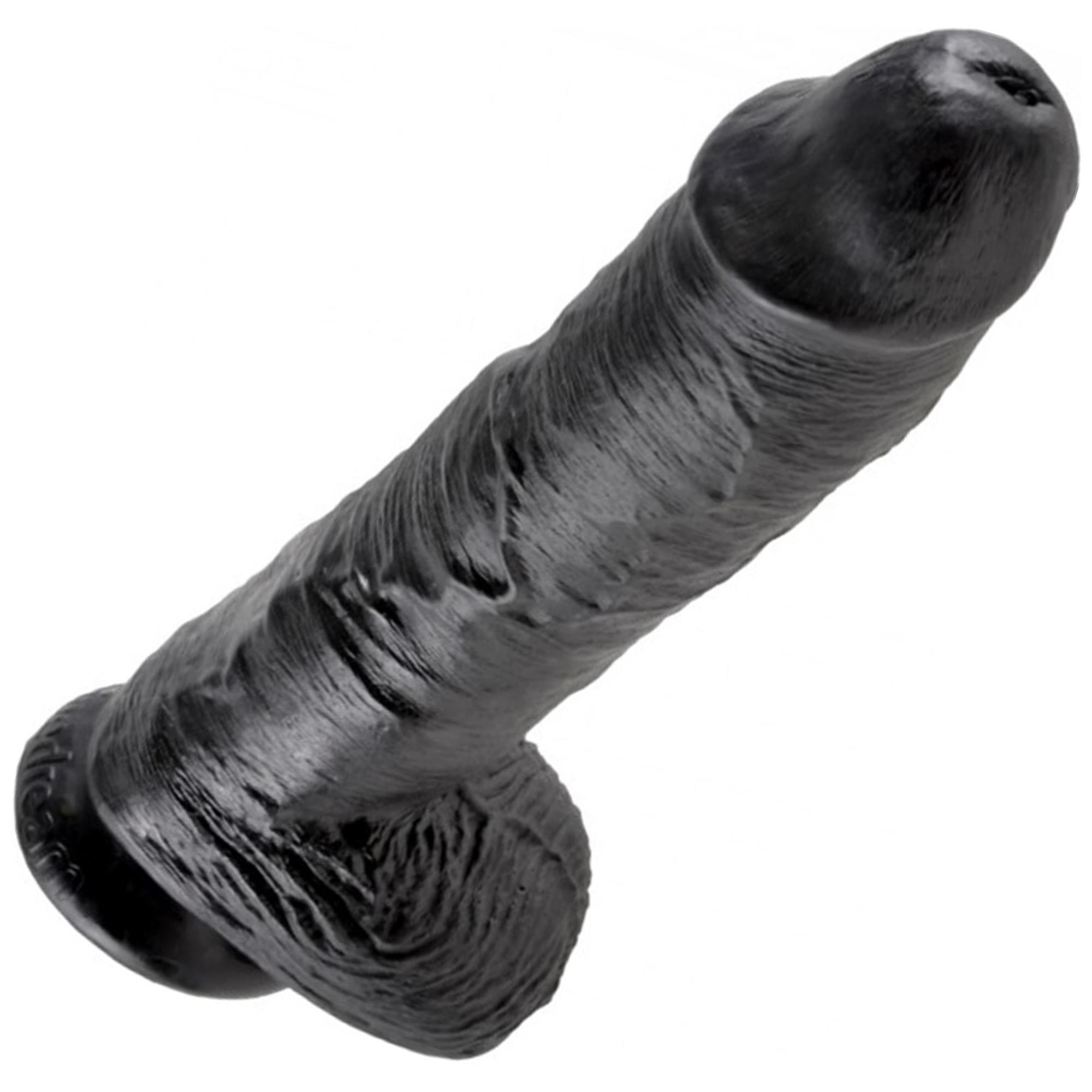 Cock With Balls 25 Cm fra King Cock