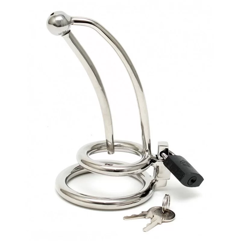 Penis Lock With Curved Urethral Tube fra Made By Lei