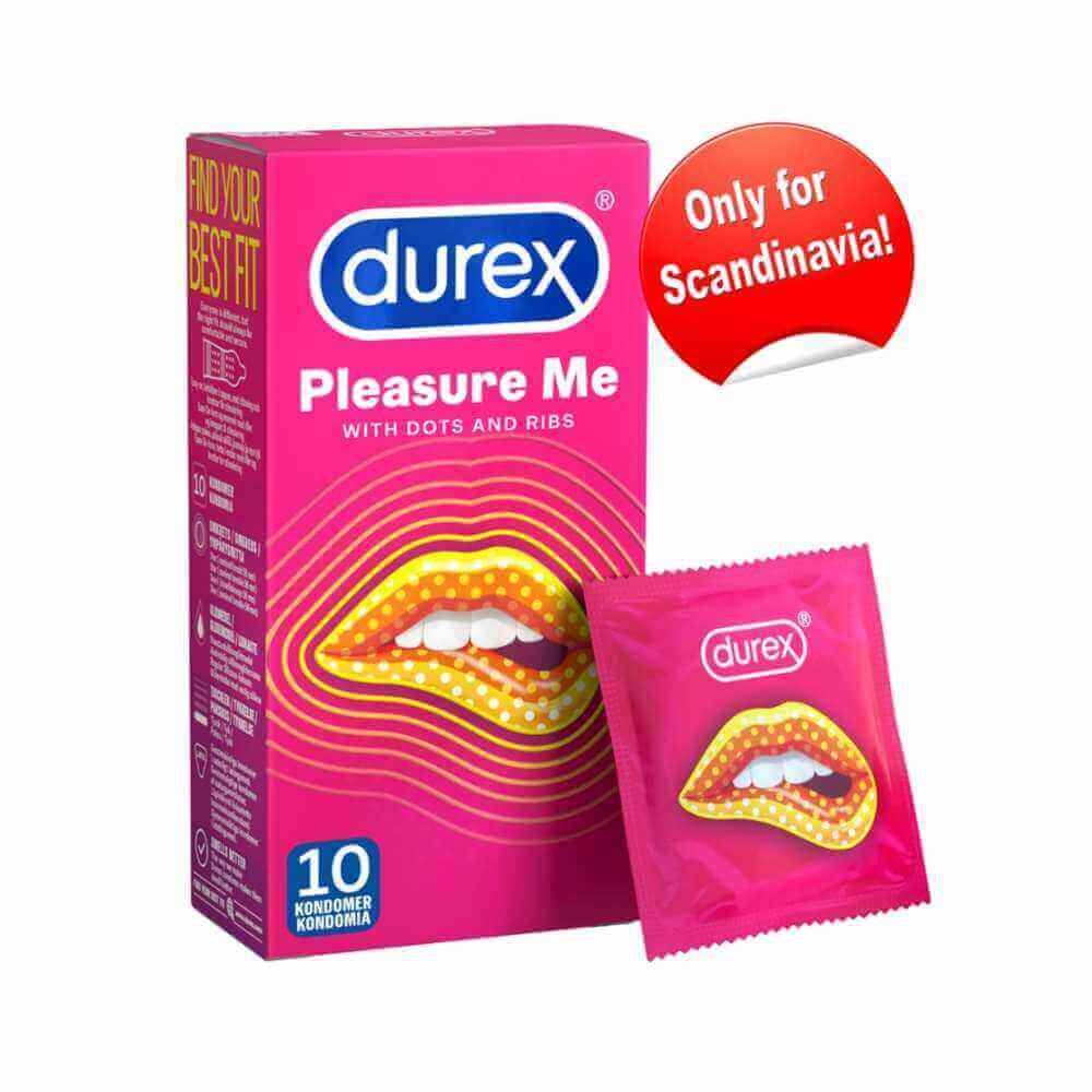 Pleasure Me Kondomer 10 Stk. fra Durex