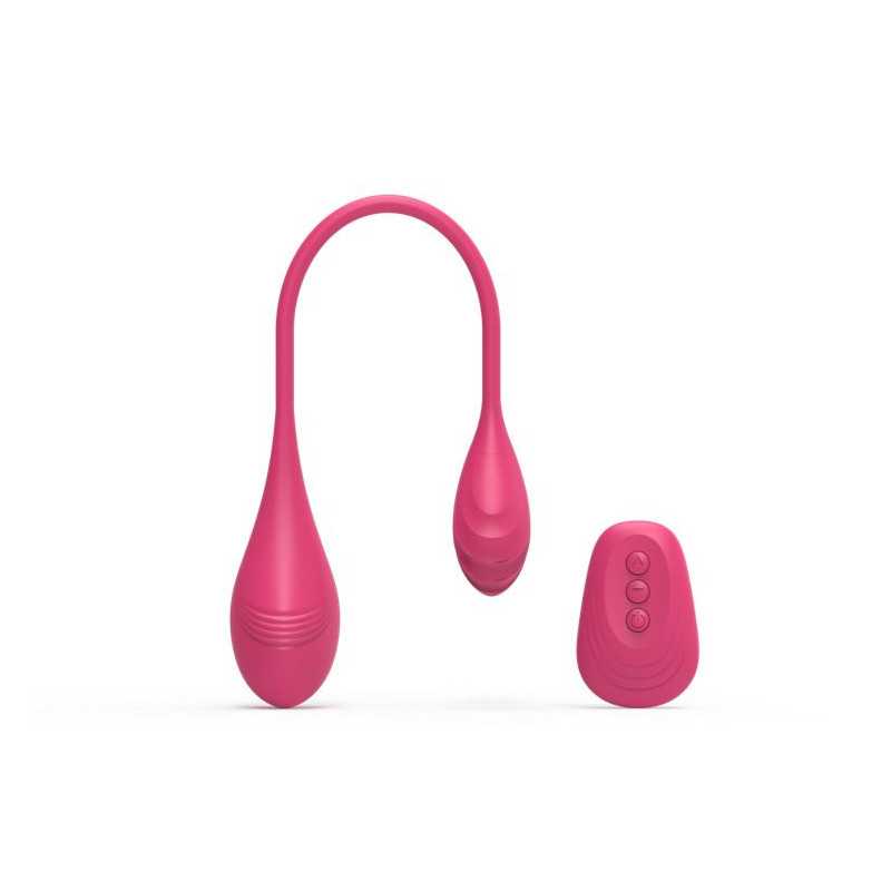 Power Escorts Double Egg Remote Controlled Vibrator fra Made By Lei