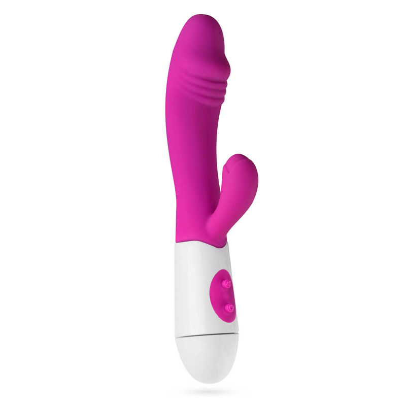 Realistic Rabbit Vibrator Pink fra Made By Lei